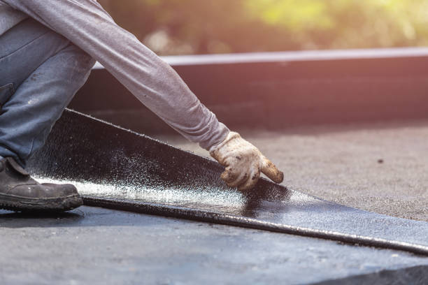 Professional Crawl Space Encapsulation technician working in Trafalgar, IN